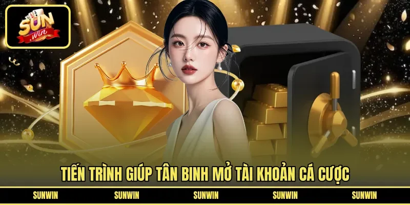 Tiến trình giúp tân binh mở tài khoản cá cược